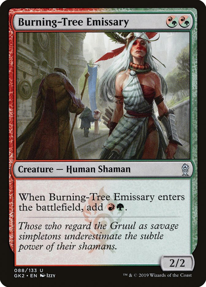 Burning-Tree Emissary [Ravnica Allegiance Guild Kit] | Empire Gaming NC