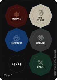 Punch Card Token (001 // 002) [Ikoria: Lair of Behemoths Tokens] | Empire Gaming NC