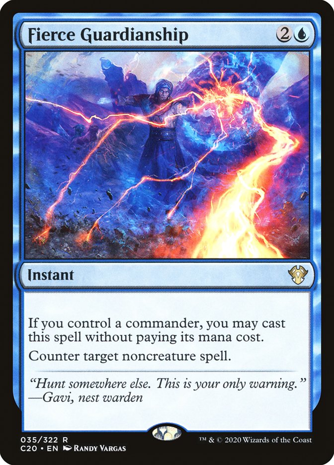 Fierce Guardianship [Commander 2020] | Empire Gaming NC
