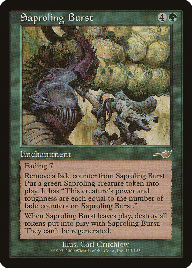 Saproling Burst [Nemesis] | Empire Gaming NC