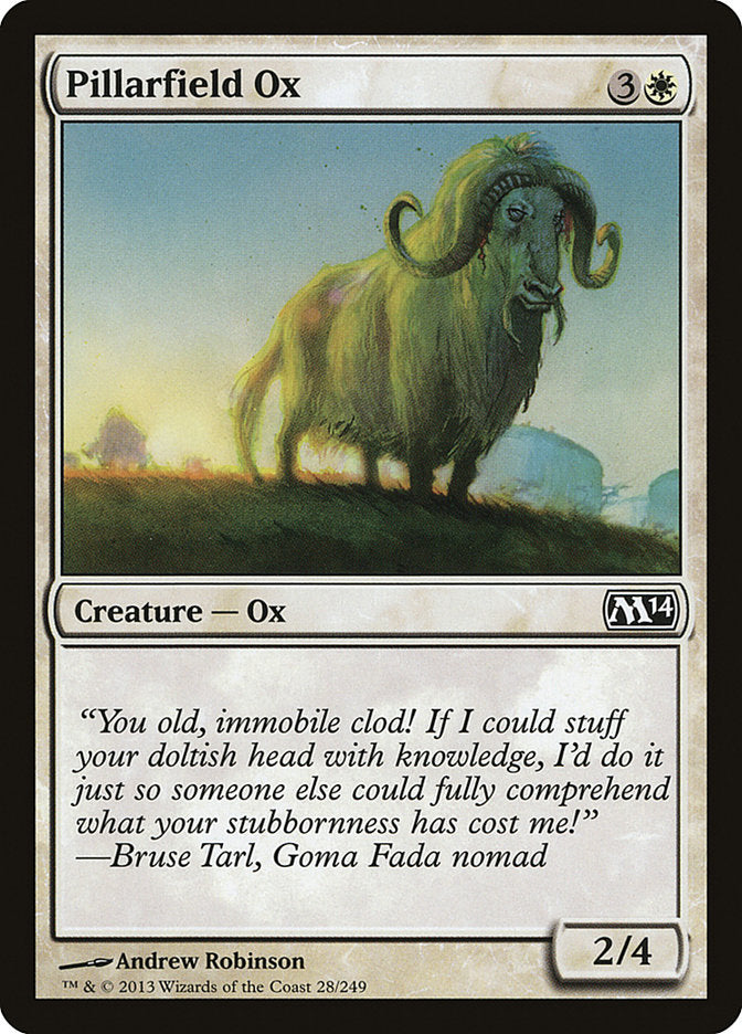 Pillarfield Ox [Magic 2014] | Empire Gaming NC