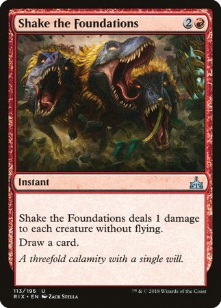 Shake the Foundations [Rivals of Ixalan] | Empire Gaming NC