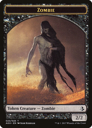 Zombie Token [Amonkhet Tokens] | Empire Gaming NC