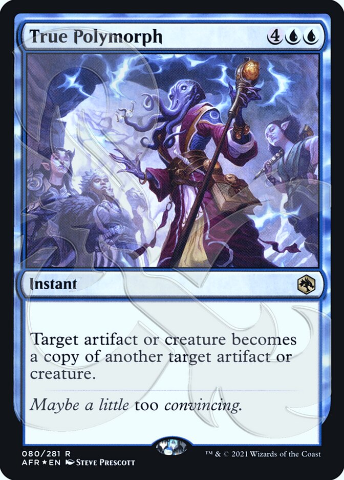 True Polymorph (Ampersand Promo) [Dungeons & Dragons: Adventures in the Forgotten Realms Promos] | Empire Gaming NC