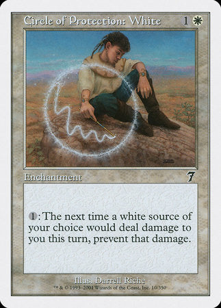 Circle of Protection: White [Seventh Edition] | Empire Gaming NC