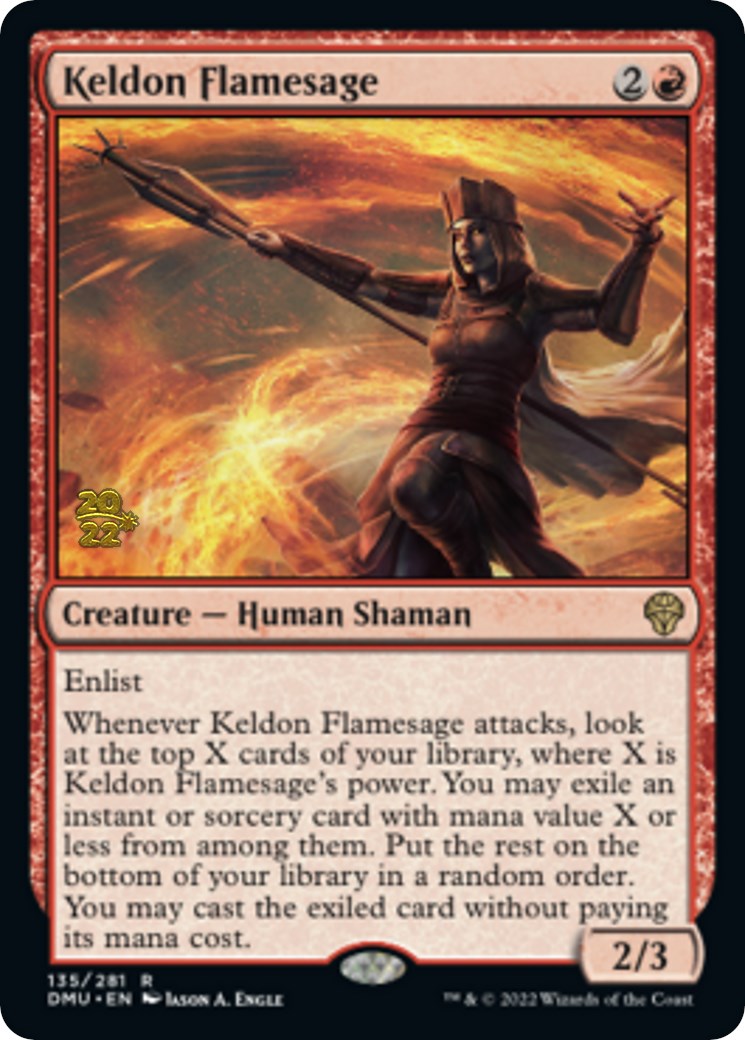 Keldon Flamesage [Dominaria United Prerelease Promos] | Empire Gaming NC