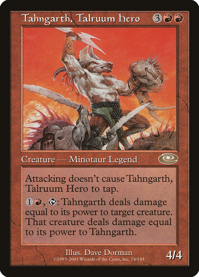 Tahngarth, Talruum Hero (Dave Dorman) [Planeshift] | Empire Gaming NC