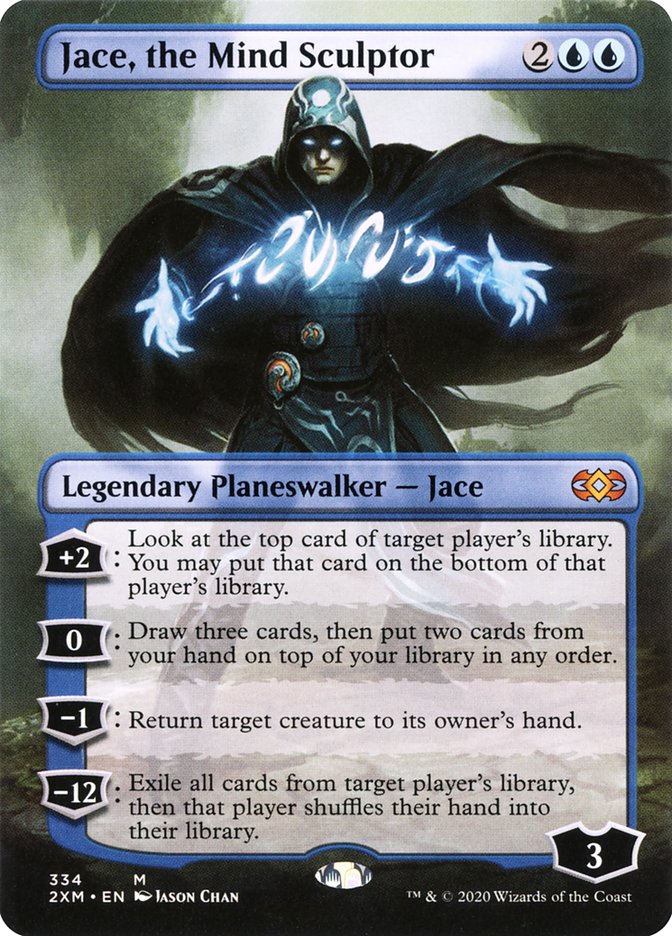 Jace, the Mind Sculptor (Borderless) [Double Masters] | Empire Gaming NC