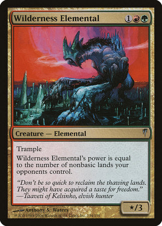 Wilderness Elemental [Coldsnap] | Empire Gaming NC