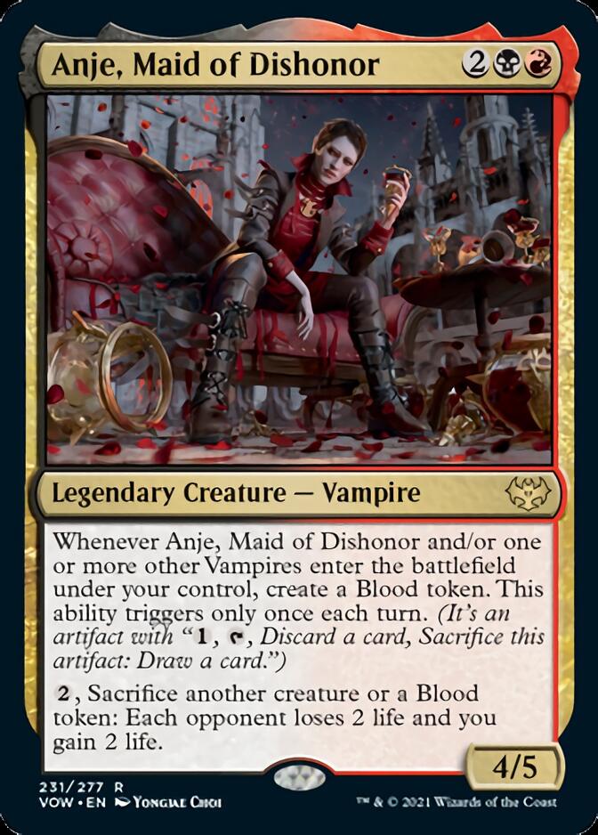 Anje, Maid of Dishonor [Innistrad: Crimson Vow] | Empire Gaming NC