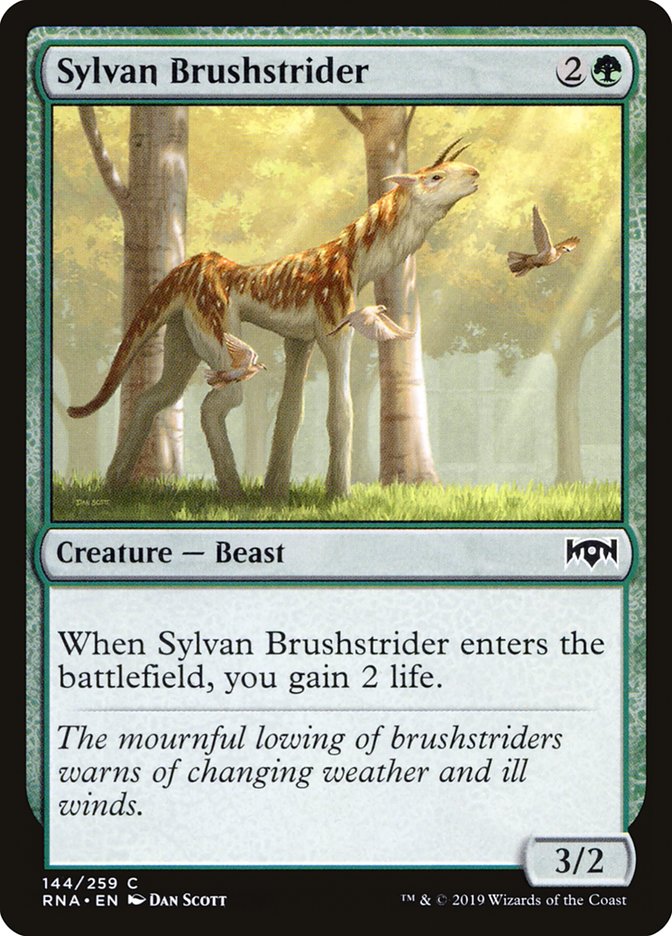 Sylvan Brushstrider [Ravnica Allegiance] | Empire Gaming NC