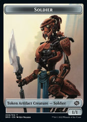 Powerstone // Soldier (009) Double-Sided Token [The Brothers' War Tokens] | Empire Gaming NC