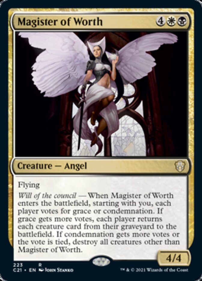 Magister of Worth [Commander 2021] | Empire Gaming NC