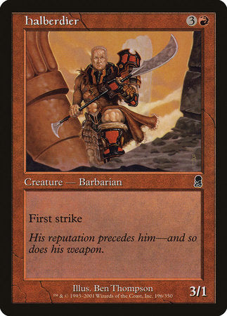 Halberdier [Odyssey] | Empire Gaming NC