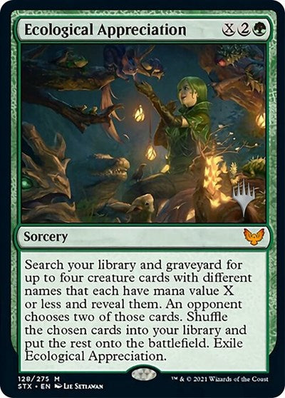 Ecological Appreciation (Promo Pack) [Strixhaven: School of Mages Promos] | Empire Gaming NC