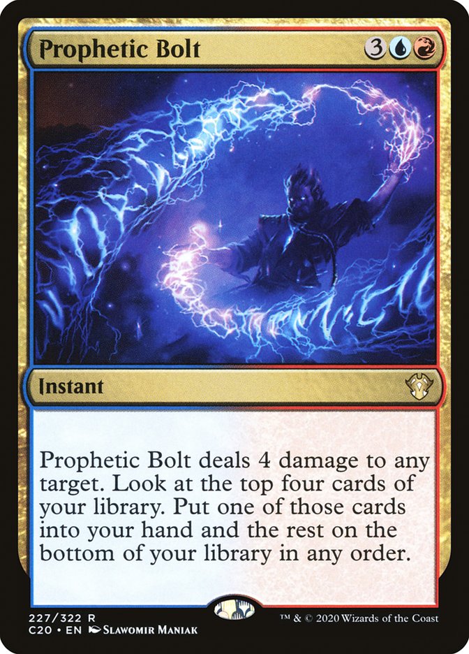 Prophetic Bolt [Commander 2020] | Empire Gaming NC