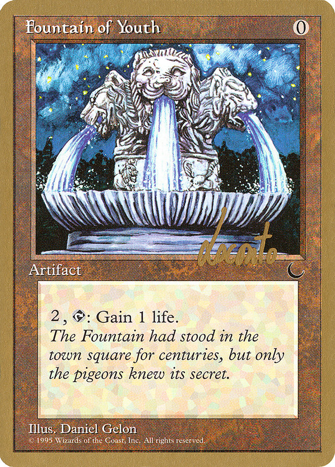 Fountain of Youth (Michael Loconto) [Pro Tour Collector Set] | Empire Gaming NC