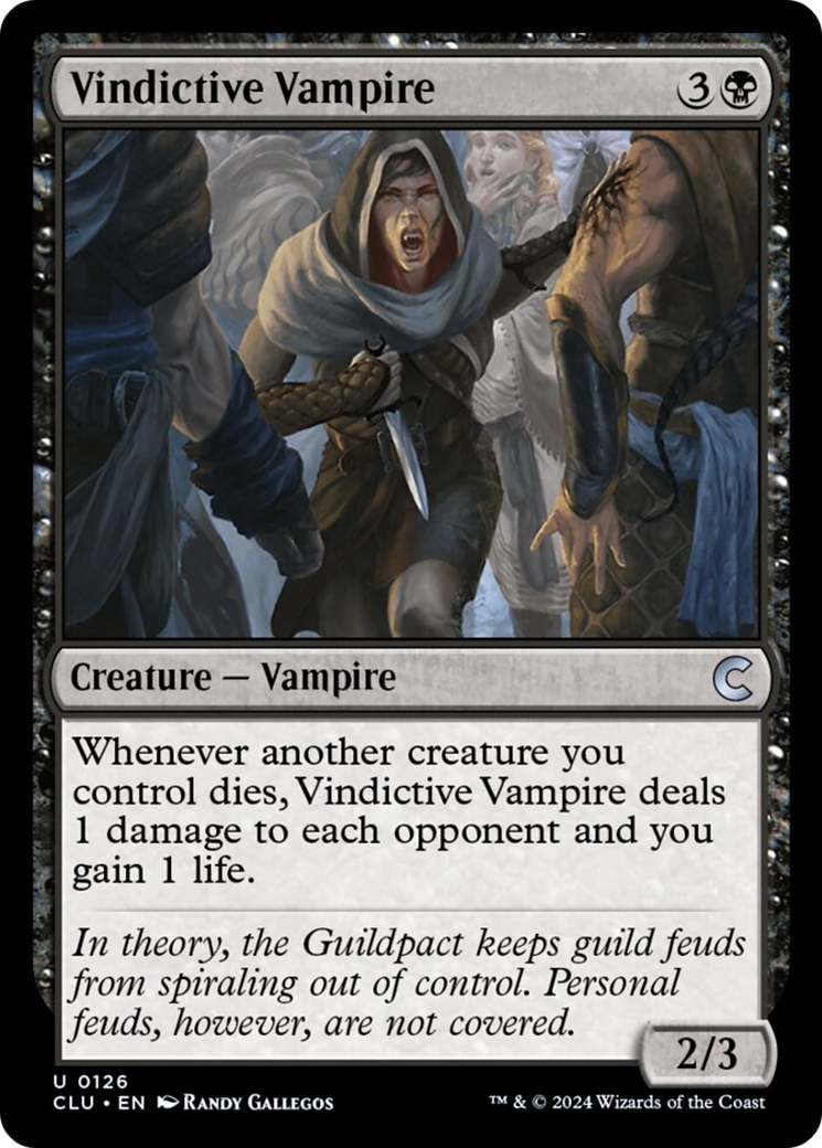 Vindictive Vampire [Ravnica: Clue Edition] | Empire Gaming NC