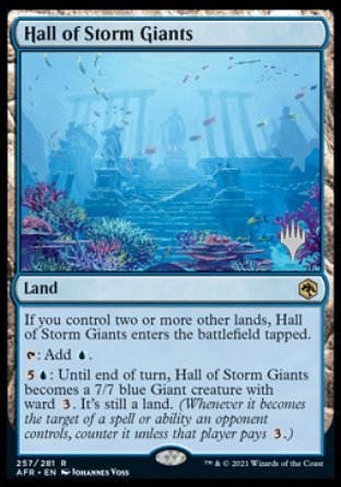 Hall of Storm Giants (Promo Pack) [Dungeons & Dragons: Adventures in the Forgotten Realms Promos] | Empire Gaming NC