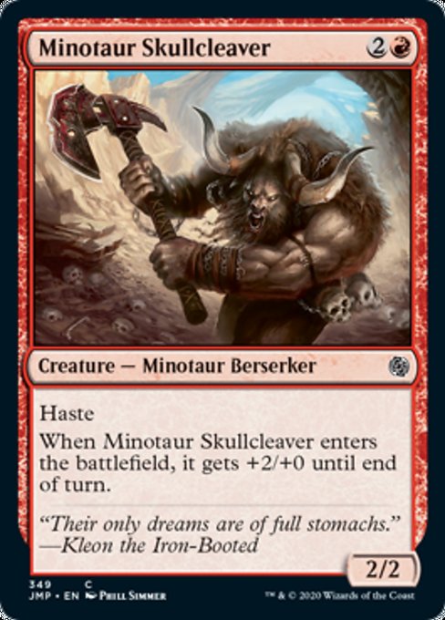 Minotaur Skullcleaver [Jumpstart] | Empire Gaming NC