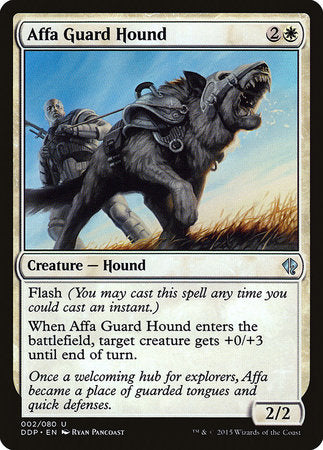 Affa Guard Hound [Duel Decks: Zendikar vs. Eldrazi] | Empire Gaming NC