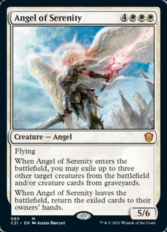 Angel of Serenity [Commander 2021] | Empire Gaming NC