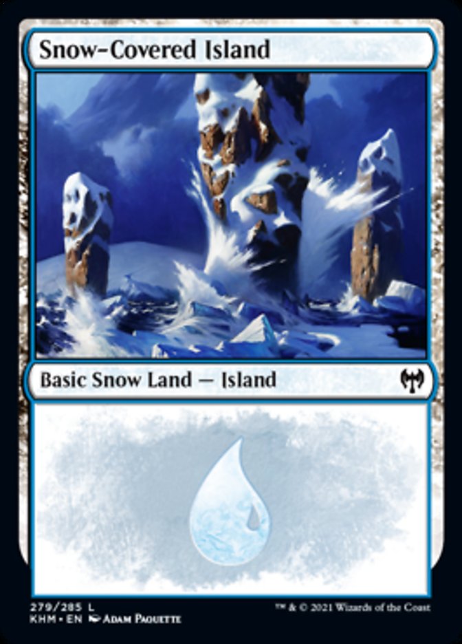 Snow-Covered Island (279) [Kaldheim] | Empire Gaming NC