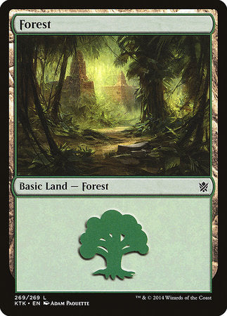 Forest (269) [Khans of Tarkir] | Empire Gaming NC