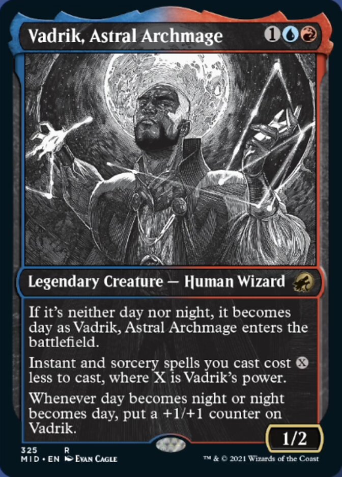 Vadrik, Astral Archmage (Showcase Eternal Night) [Innistrad: Midnight Hunt] | Empire Gaming NC