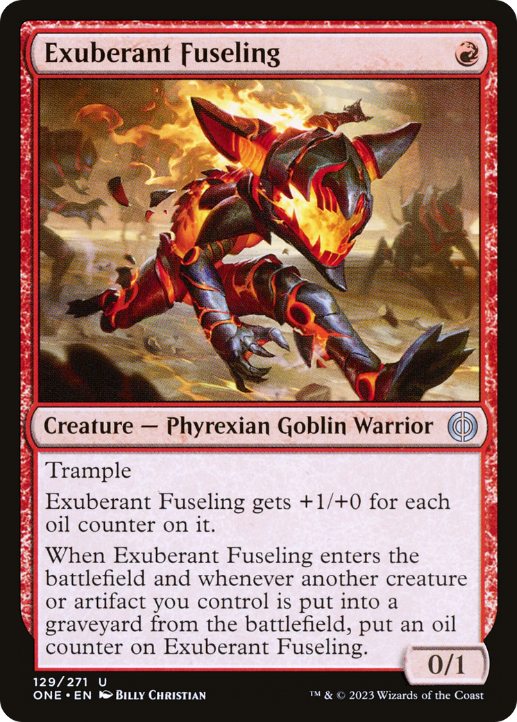 Exuberant Fuseling [Phyrexia: All Will Be One] | Empire Gaming NC