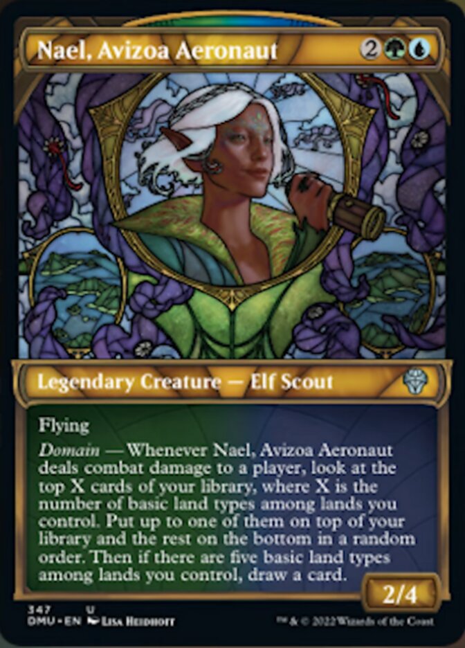 Nael, Avizoa Aeronaut (Showcase Textured) [Dominaria United] | Empire Gaming NC