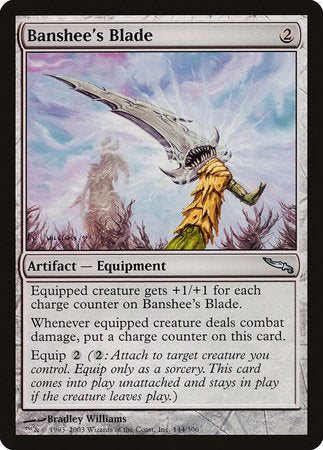 Banshee's Blade [Mirrodin] | Empire Gaming NC