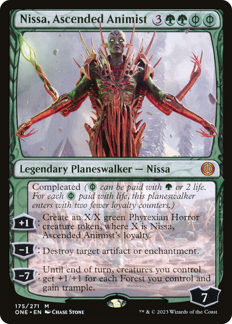 Nissa, Ascended Animist [Phyrexia: All Will Be One] | Empire Gaming NC