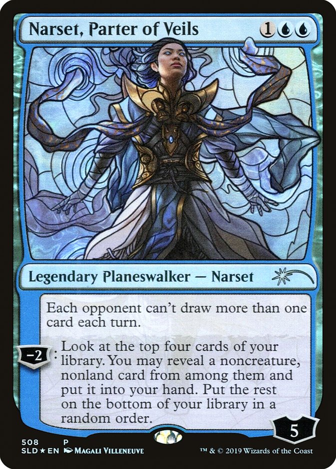 Narset, Parter of Veils (Stained Glass) [Secret Lair Drop Promos] | Empire Gaming NC