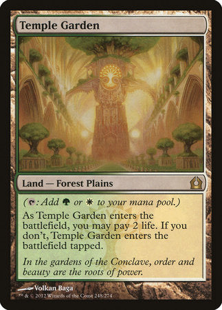 Temple Garden [Return to Ravnica] | Empire Gaming NC