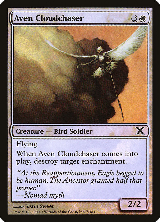 Aven Cloudchaser (Premium Foil) [Tenth Edition] | Empire Gaming NC