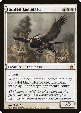 Hunted Lammasu [Ravnica: City of Guilds] | Empire Gaming NC