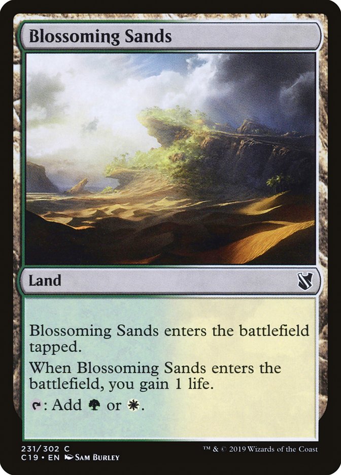 Blossoming Sands [Commander 2019] | Empire Gaming NC