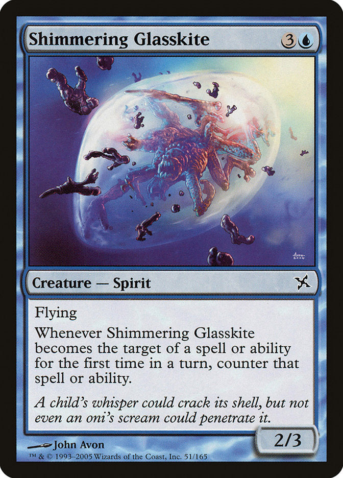 Shimmering Glasskite [Betrayers of Kamigawa] | Empire Gaming NC