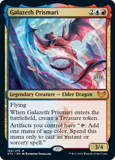 Galazeth Prismari (Promo Pack) [Strixhaven: School of Mages Promos] | Empire Gaming NC