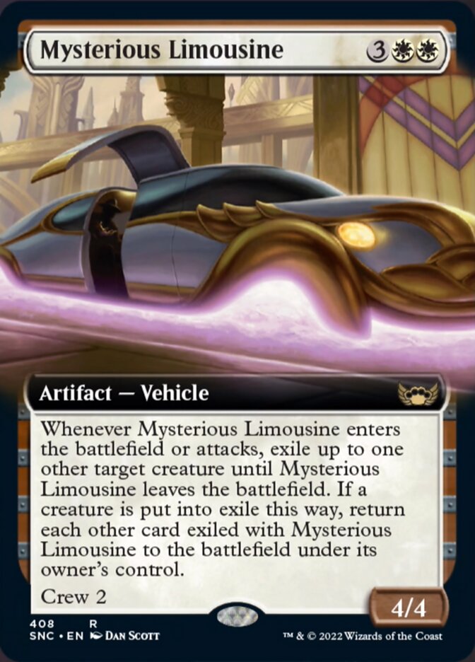 Mysterious Limousine (Extended Art) [Streets of New Capenna] | Empire Gaming NC