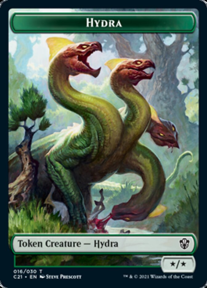 Hydra // Boar Token [Commander 2021 Tokens] | Empire Gaming NC