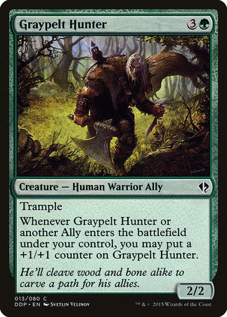 Graypelt Hunter [Duel Decks: Zendikar vs. Eldrazi] | Empire Gaming NC