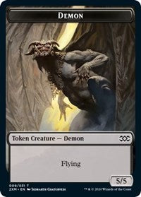 Demon // Squirrel Double-sided Token [Double Masters Tokens] | Empire Gaming NC