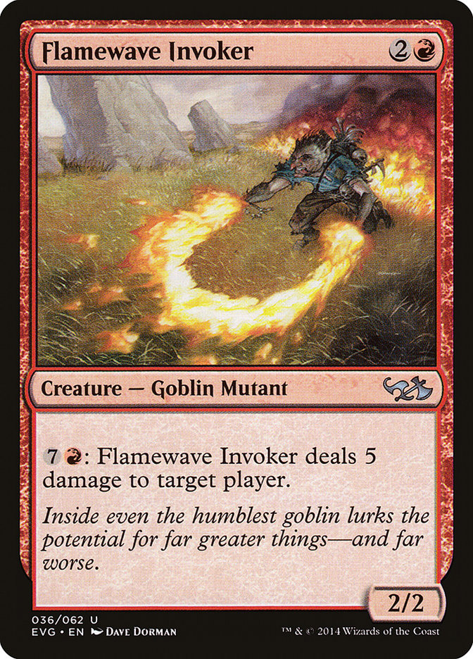 Flamewave Invoker (Elves vs. Goblins) [Duel Decks Anthology] | Empire Gaming NC