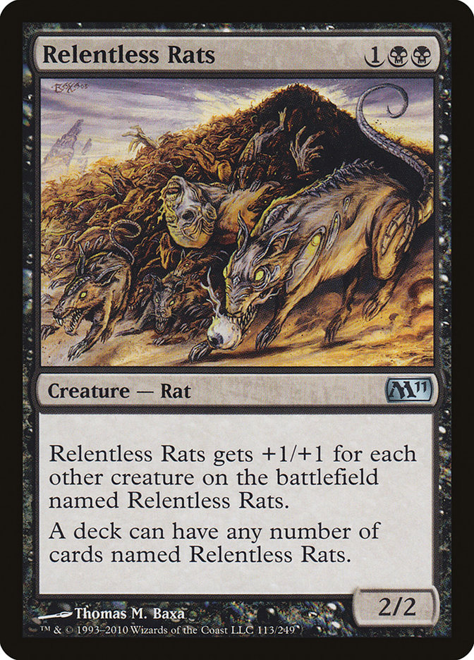 Relentless Rats [Magic 2011] | Empire Gaming NC