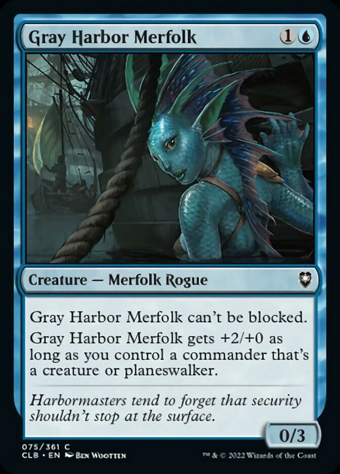 Gray Harbor Merfolk [Commander Legends: Battle for Baldur's Gate] | Empire Gaming NC