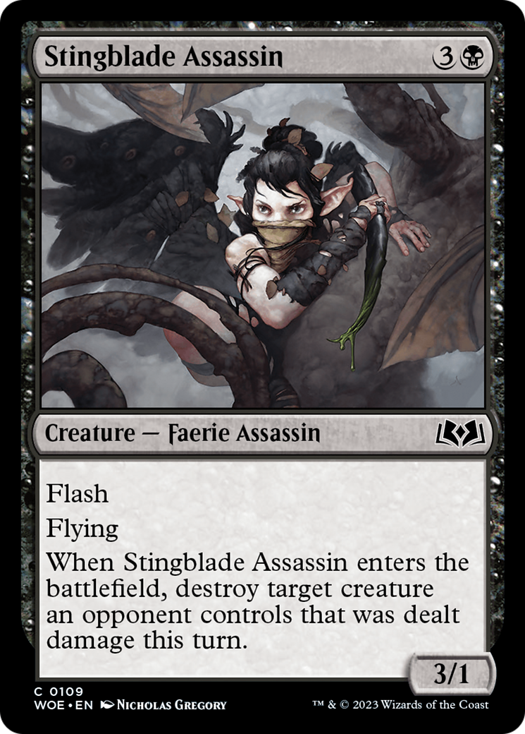 Stingblade Assassin [Wilds of Eldraine] | Empire Gaming NC