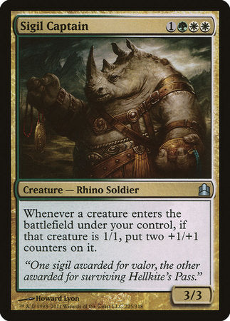 Sigil Captain [Commander 2011] | Empire Gaming NC
