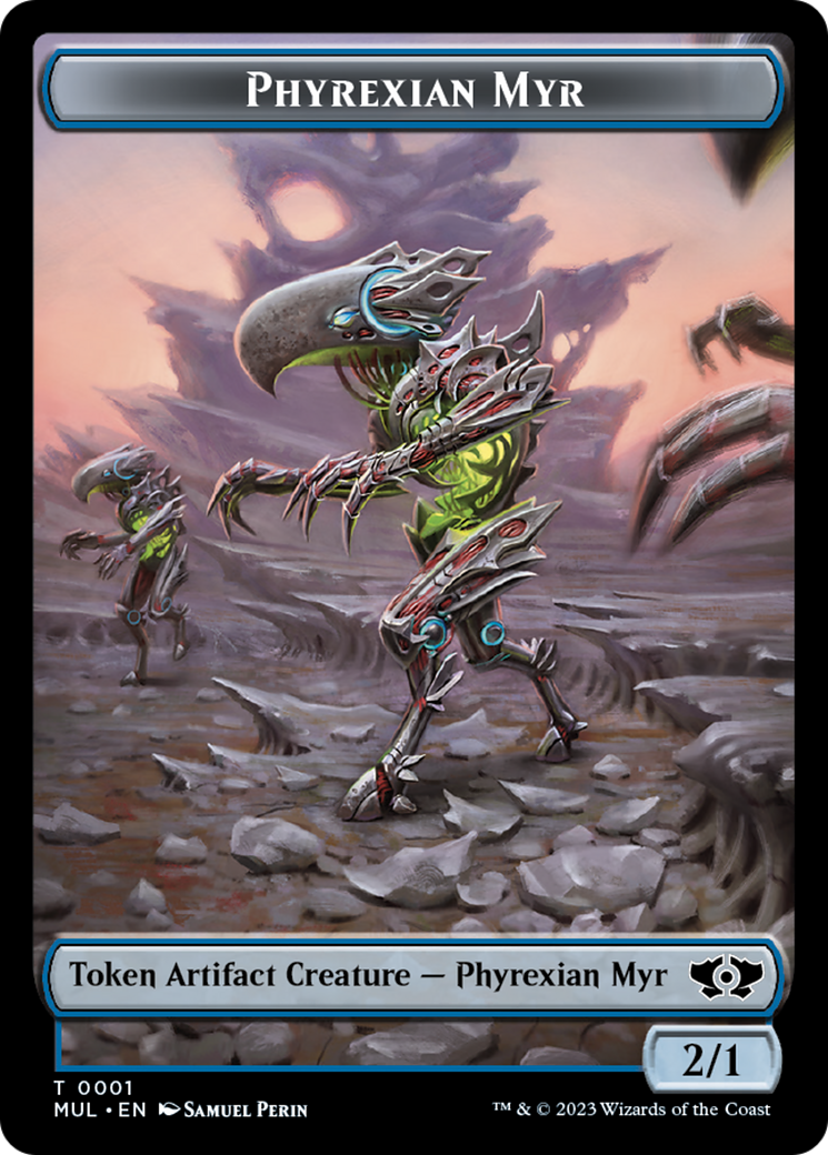 Phyrexian Myr Token [Multiverse Legends Tokens] | Empire Gaming NC